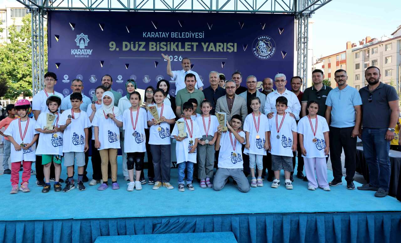 Karatay'da 9. Düz Bisiklet Yarışı büyük heyecana sahne oldu 11